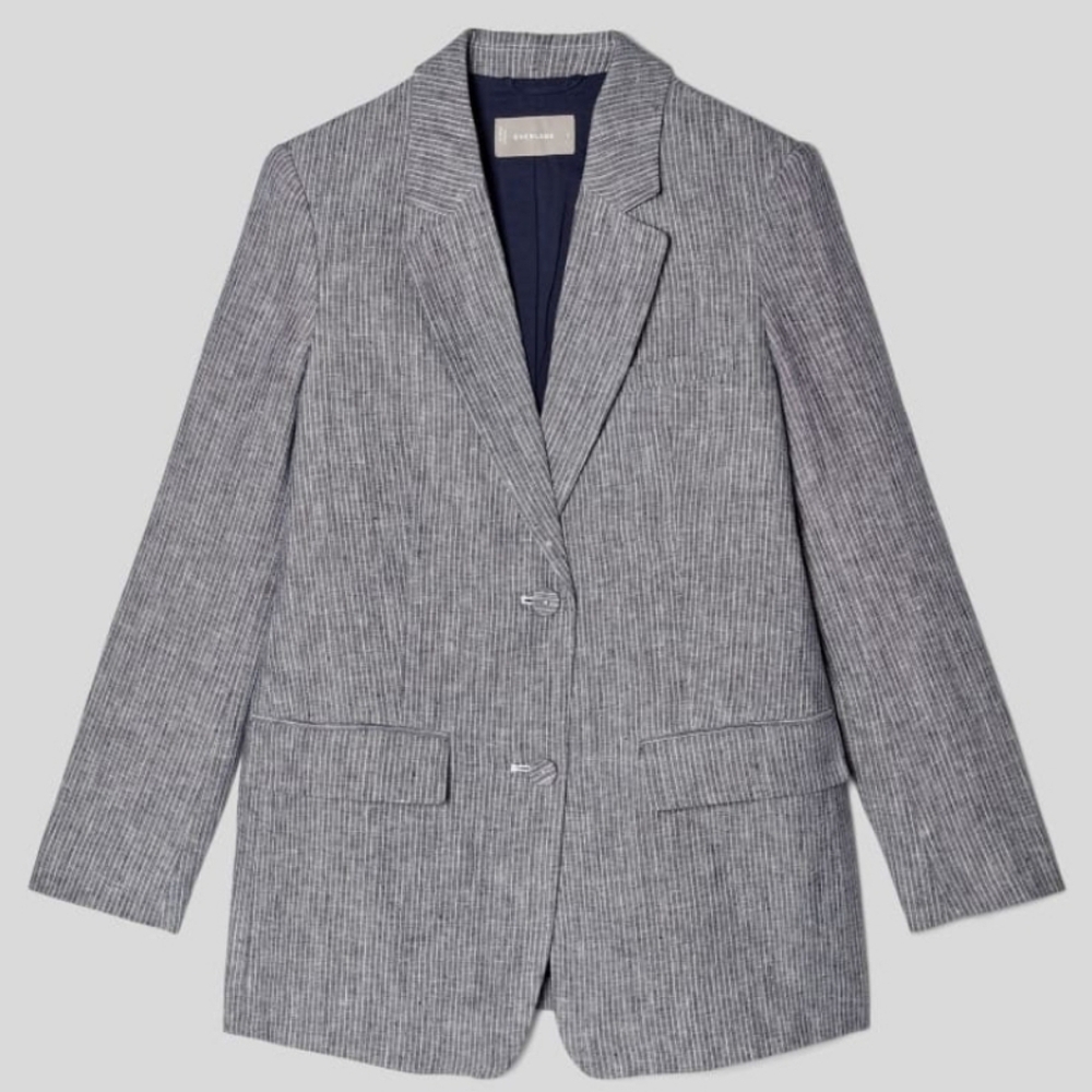 Everlane Oversized Blazer In LINEN Nwt